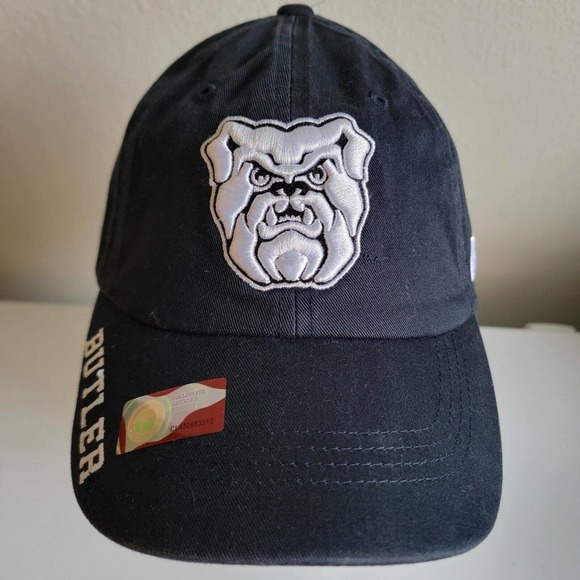 Butler Bulldogs Russell Athletic Strapback Dad Hat Cap Blue New‎ - Picture 1 of 9